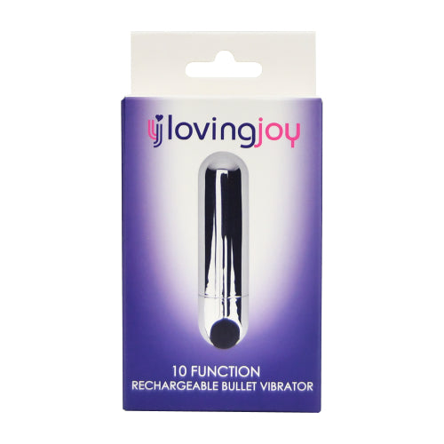 Oplaadbare Bullet-vibrator met 10 functies 2 kleuren
