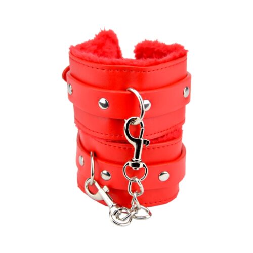 Polsboeien Furry Plush Wrist Cuffs 2 kleuren