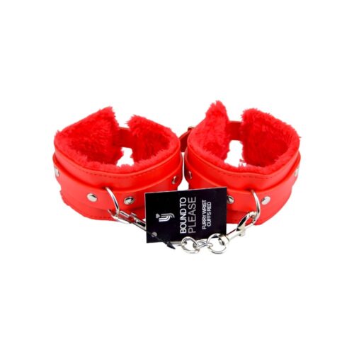 Polsboeien Furry Plush Wrist Cuffs 2 kleuren