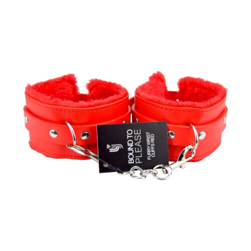 Polsboeien Furry Plush Wrist Cuffs 2 kleuren