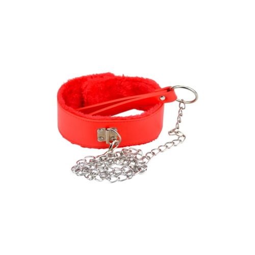 Halsband met Riem (2kleuren)