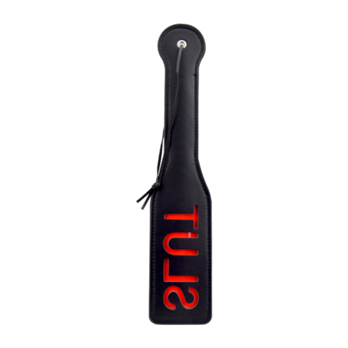 Peddel Spanking Paddle SLUT (zwart)