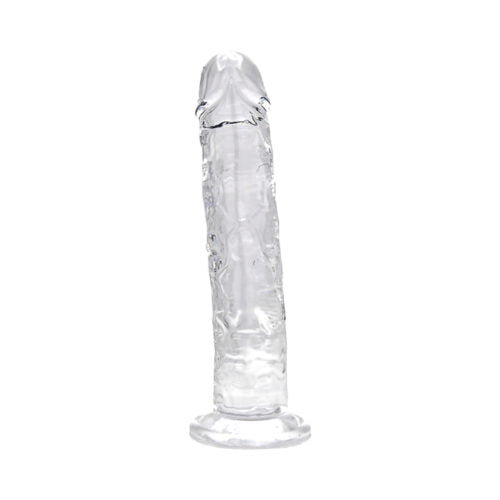 zuignapdildo transparant 4 maten