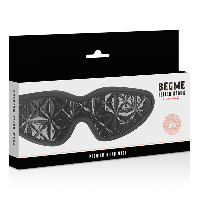 BEGME - BLACK EDITION PREMIUM BLIND MASKER MET NEOPREEN VOERING