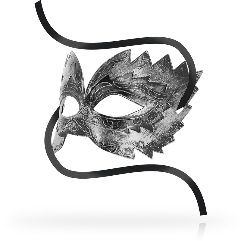 OHMAMA - MASKS VENETIAANS OOGMASKER ZILVER
