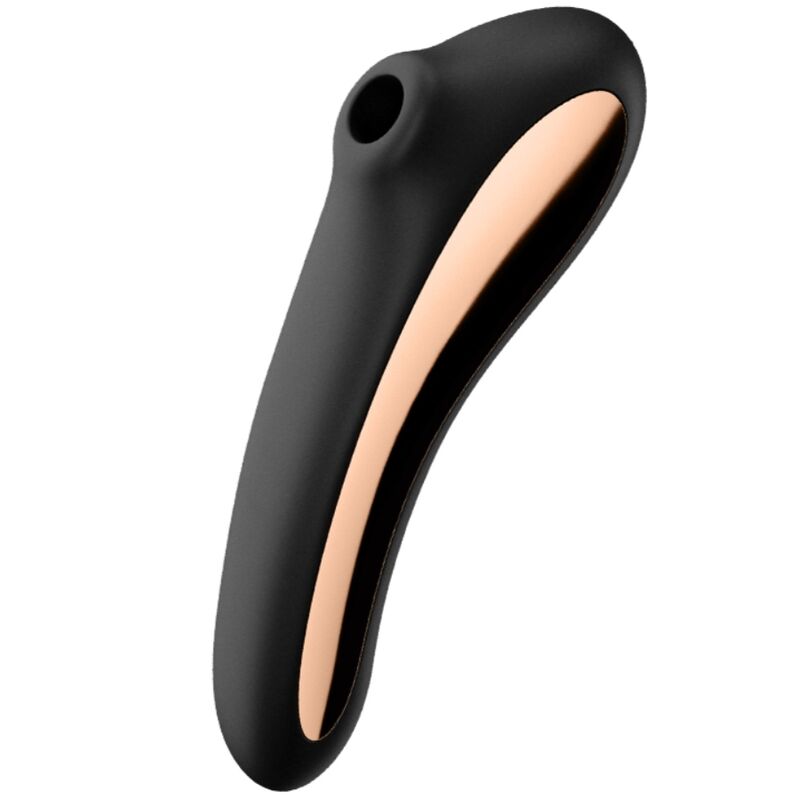 SATISFYER - DUAL KISS CLITORIS-STIMULATOR ZWART