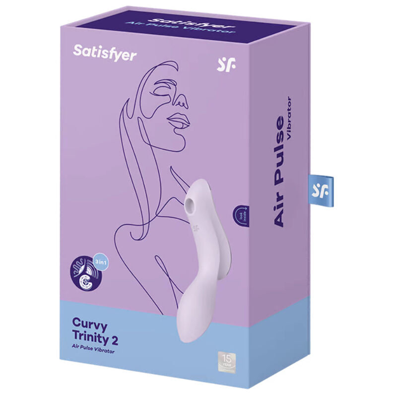 SATISFYER - CURVY TRINITY 2 STIMULATOR EN VIBRATOR PAARS