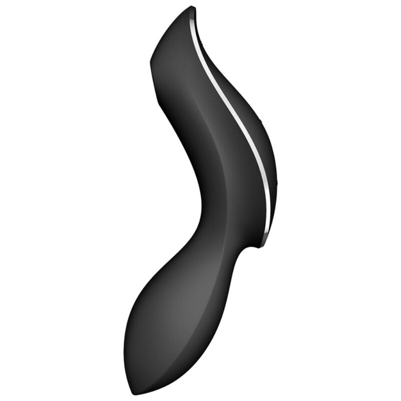 SATISFYER - CURVY TRINITY 2 ZWARTE STIMULATOR EN VIBRATOR
