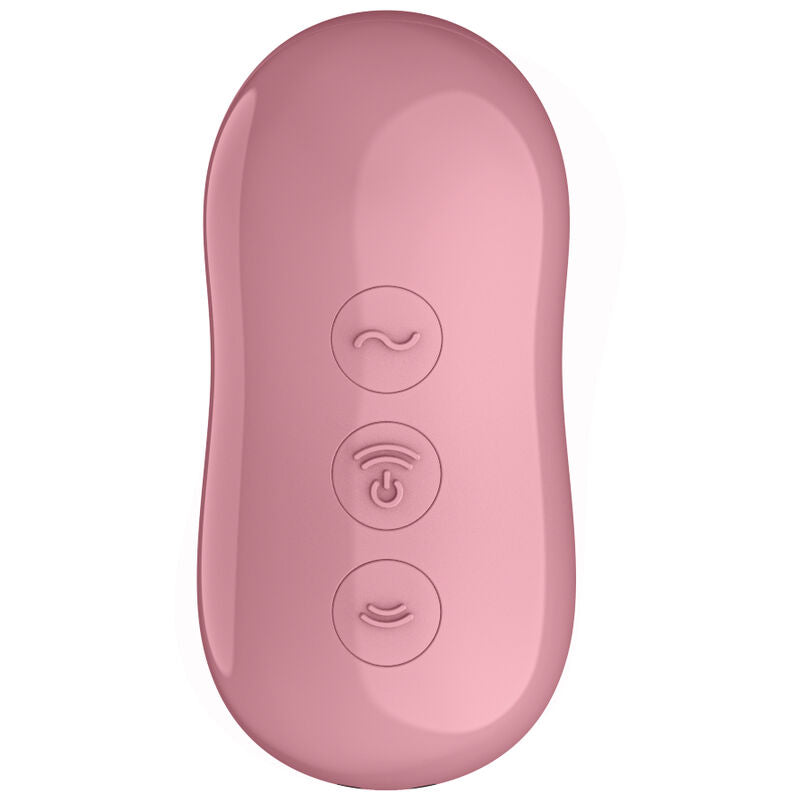 SATISFYER - COTTON CANDY ROZE STIMULATOR EN VIBRATOR