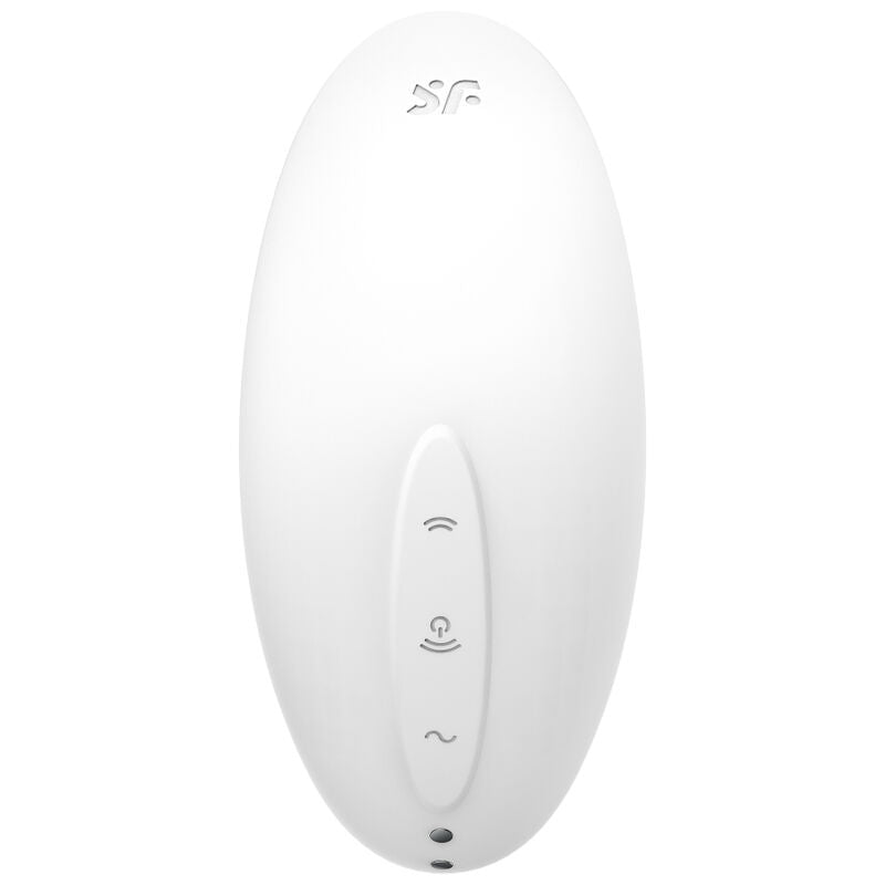 SATISFYER - VULVA LOVER 2 WITTE STIMULATOR EN VIBRATOR