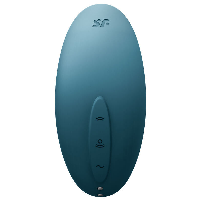 SATISFYER - VULVA LOVER 2 BLAUWE STIMULATOR EN VIBRATOR
