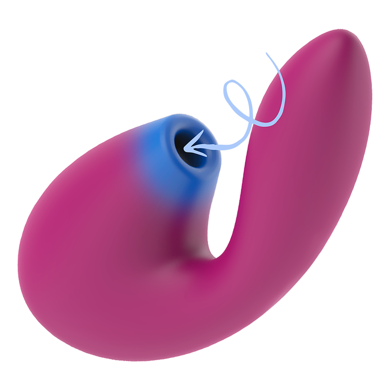 COVERME - CLITORALE ZUIGING & KRACHTIGE G-SPOT RUSH VIBRATOR