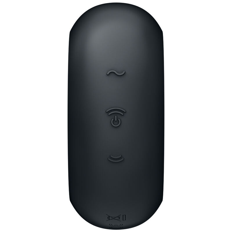 SATISFYER -PRO TO GO 3 ZWARTE DUBBELE STIMULATOR EN VIBRATOR