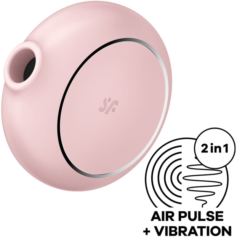 SATISFYER - PRO TO GO 3 ROZE DUBBELE STIMULATOR EN VIBRATOR