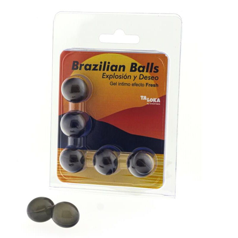 Brazilian Balls Exciting Gel – Fresh Effect – 5 stuk
