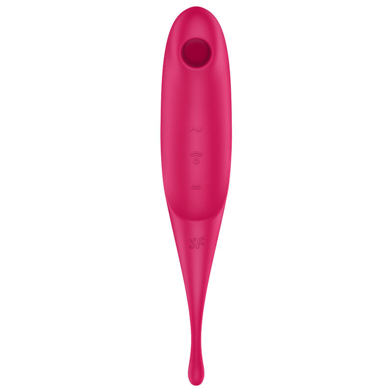 SATISFYER - TWIRLING PRO RODE STIMULATOR EN VIBRATOR