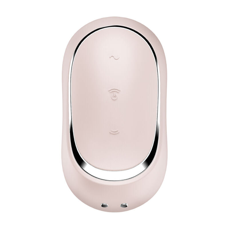 SATISFYER - PRO TO GO 2 BEIGE DUBBELE STIMULATOR EN VIBRATOR