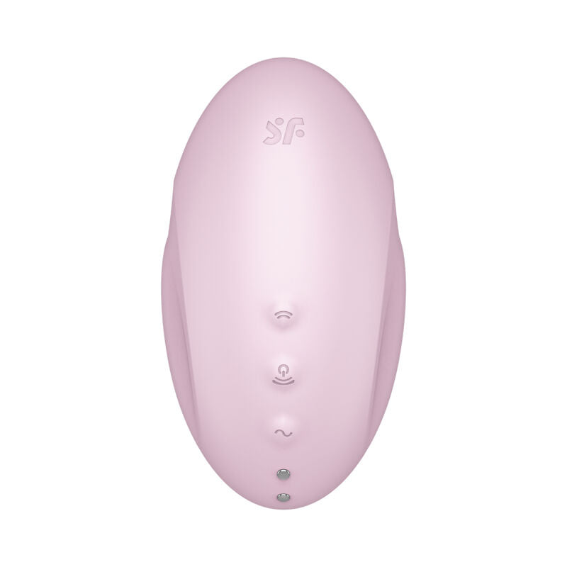SATISFYER - VULVA LOVER 3 ROZE STIMULATOR EN VIBRATOR