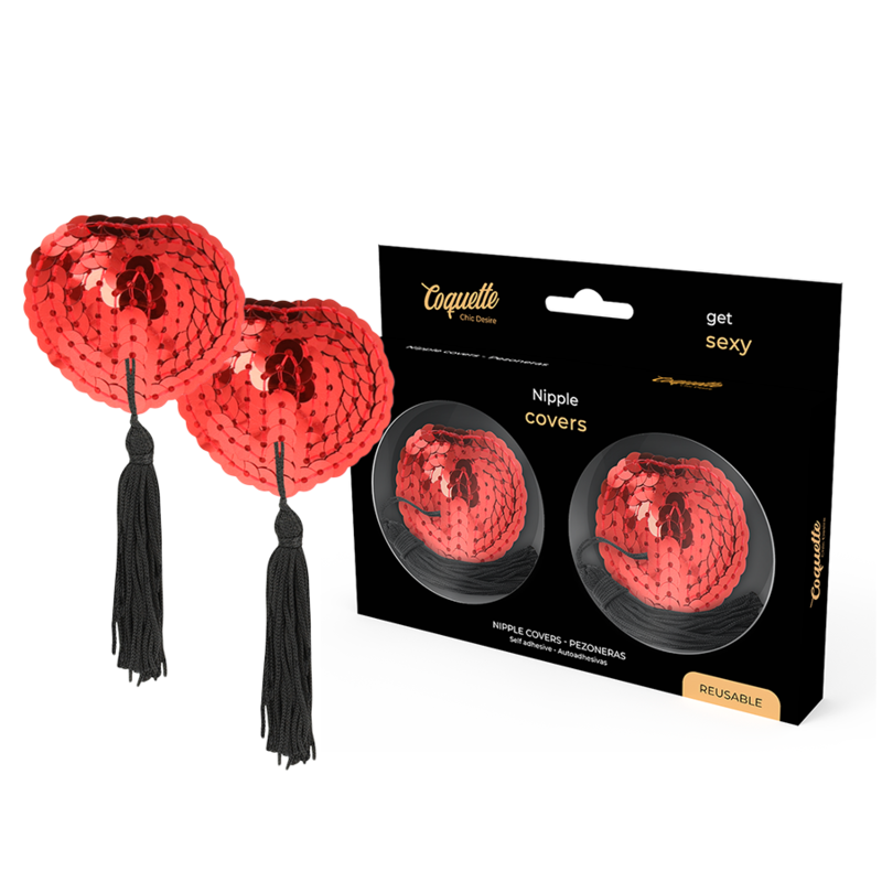 COQUETTE CHIC DESIRE - TEPELBEKLEDING ROOD