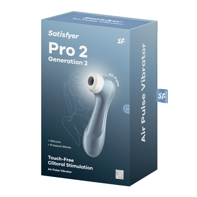 SATISFYER - PRO 2 BLAUWE STIMULATOR