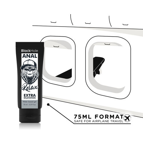 BLACK HOLE - anale dilatiegel op waterbasis 70ml
