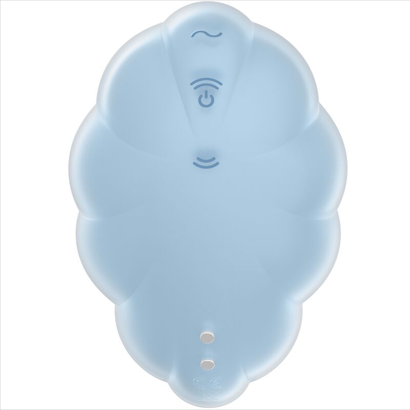 SATISFYER - CLOUD DANCER BLAUWE LUCHTPULSE VIBRATOR
