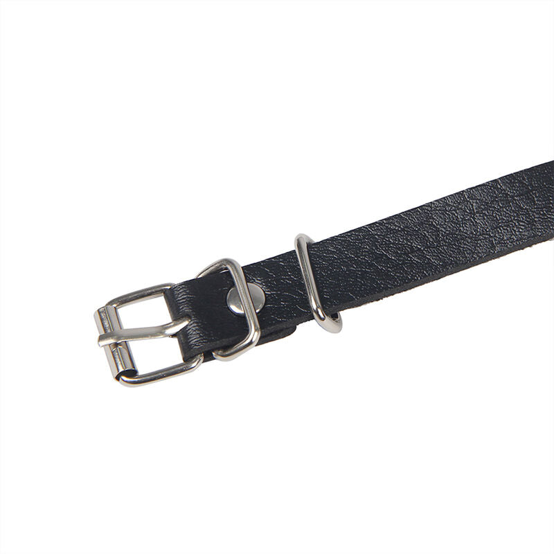 SUBBLIME - ZWART LEREN BODYHARNAS ONE SIZE