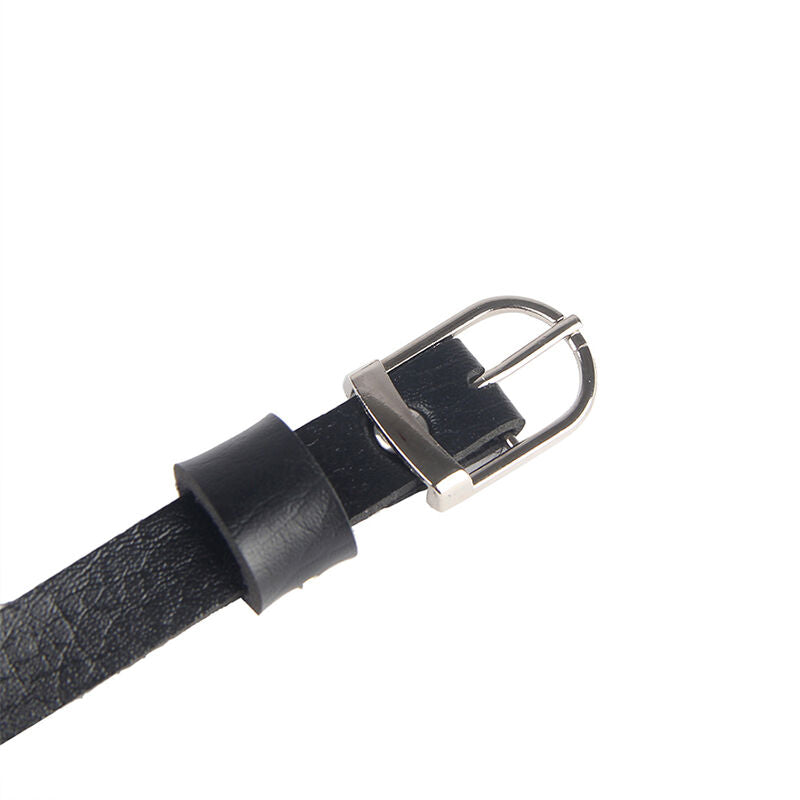 SUBBLIME - ZWART LEDEREN BORSTHARNAS ONE SIZE