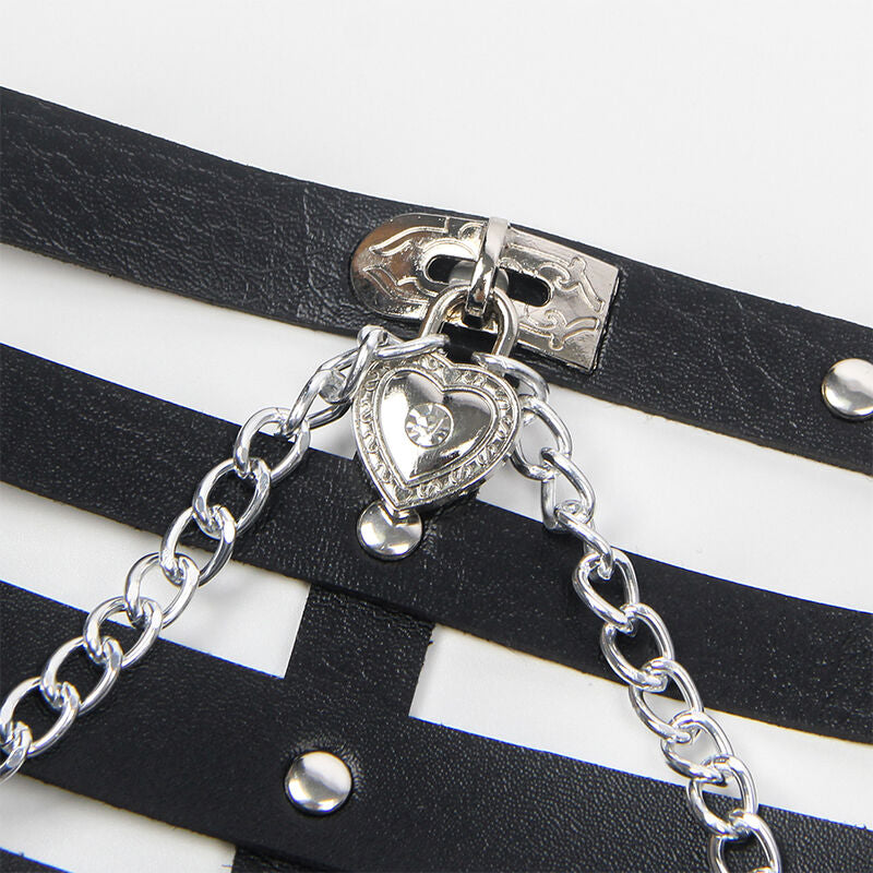 SUBBLIME - KORSETHARNAS MET KETTINGDETAIL ONE SIZE