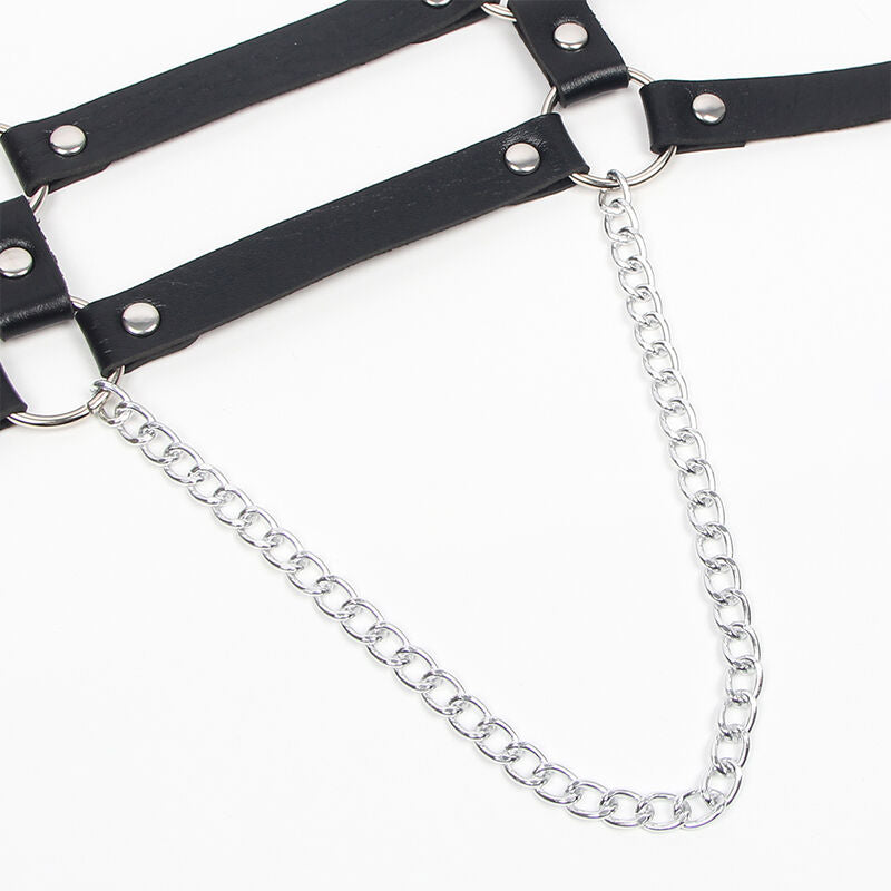 SUBBLIME - HARNAS MET BANDEN EN KETTINGDETAILS ONE SIZE