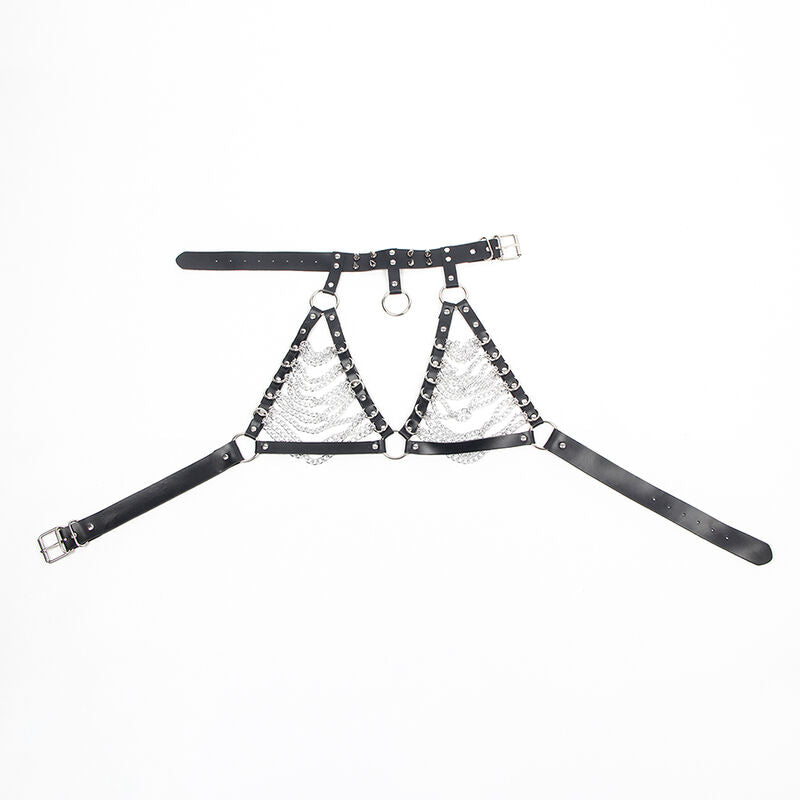 SUBBLIME - HARNAS BH EN KETTING MET KETTINGEN ONE SIZE