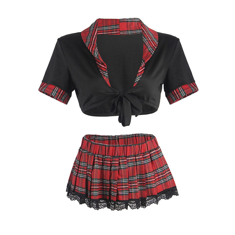 SUBBLIME - SEXY SCHOOLMEISJESKOSTUUM MET TOP L/XL