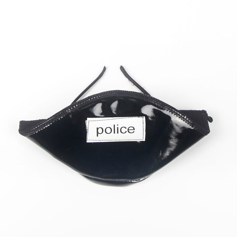 SUBBLIME - KANTEN BODY POLITIEKOSTUUM ZWART L/XL