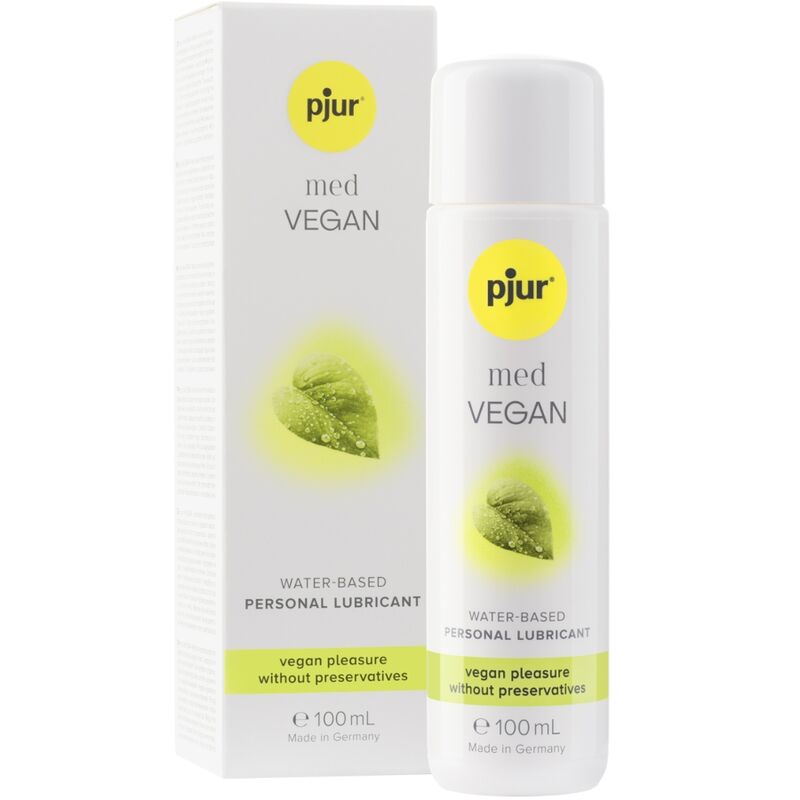 Pjur Med Vegan Glide 100 ml – Waterbasis glijmiddel met vegan formule
