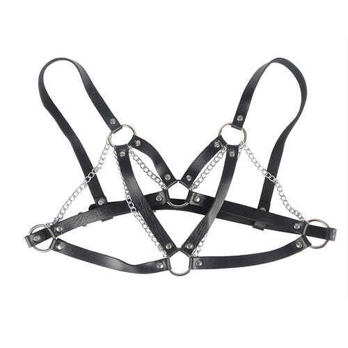 SUBBLIME – Bondage Riem met Metalen Gesp – Zwart | One Size