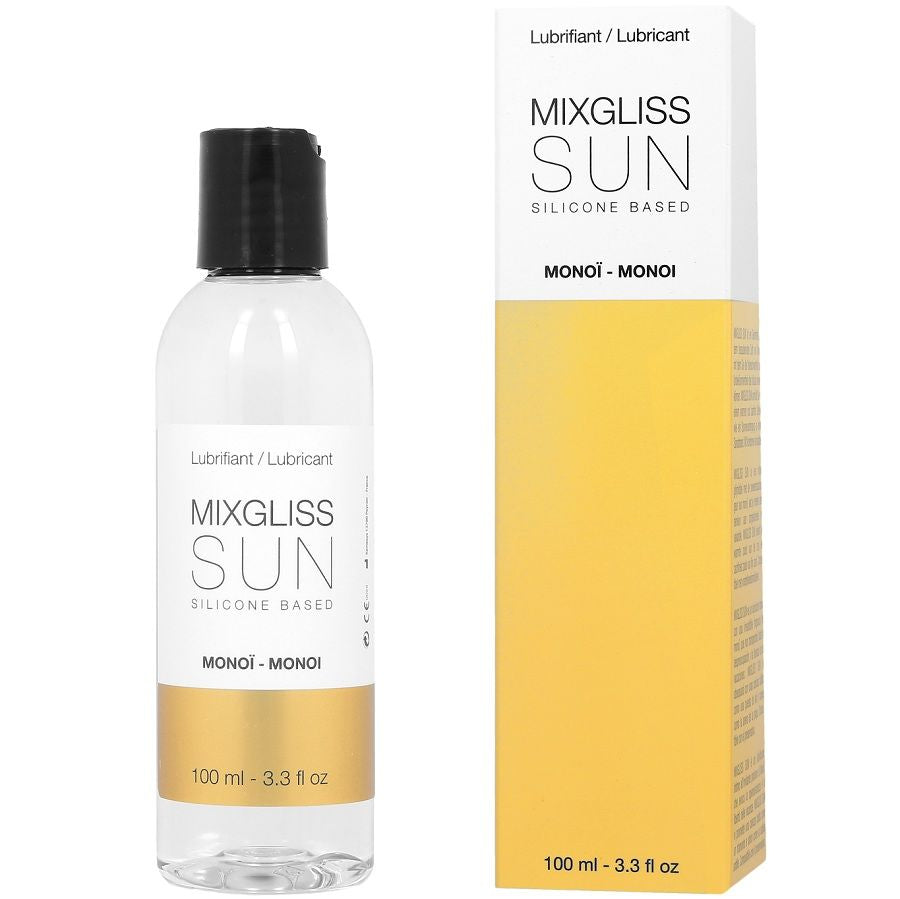 Mixgliss Silicone Base Lubricant Aroma Monoi 100 ml – Langdurige Siliconengel