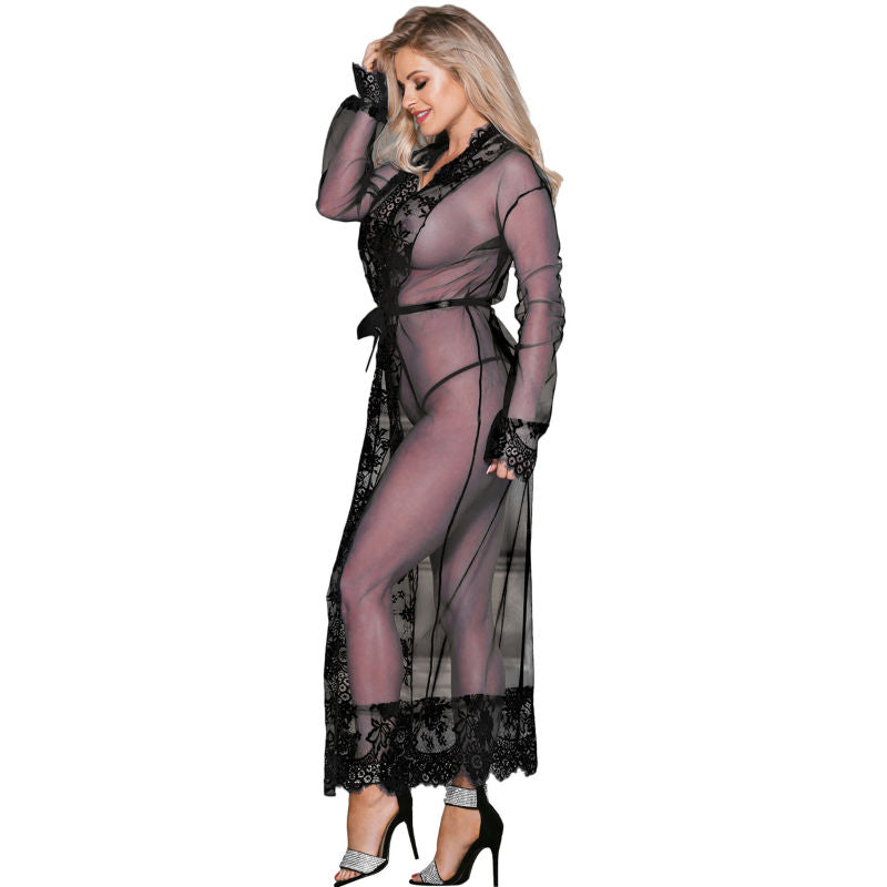 SUBBLIME - BABYDOLL BLOEMENDESIGN LANGE MOUWEN L/XL