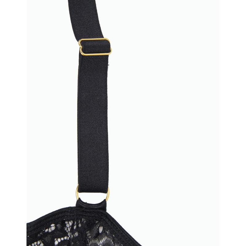 SUBBLIME - ZWART KORSET EN RIEM L/XL