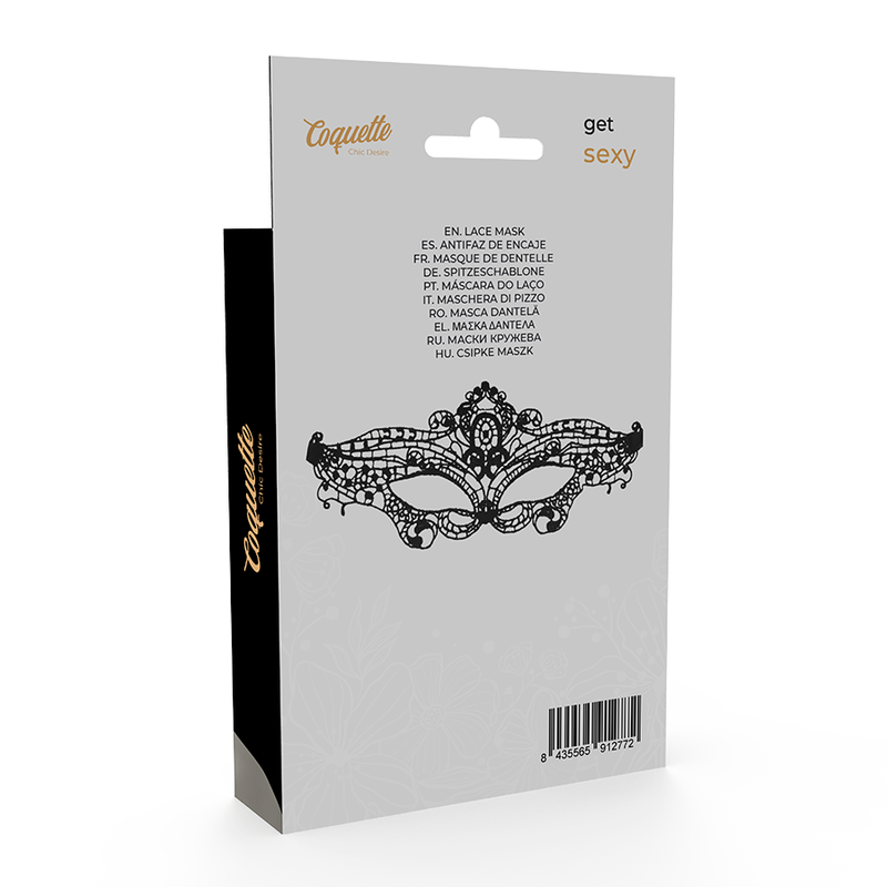 COQUETTE CHIC DESIRE - KANTENMASKER ZWART