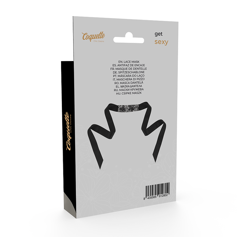 COQUETTE CHIC DESIRE - KANTENMASKER ZWART