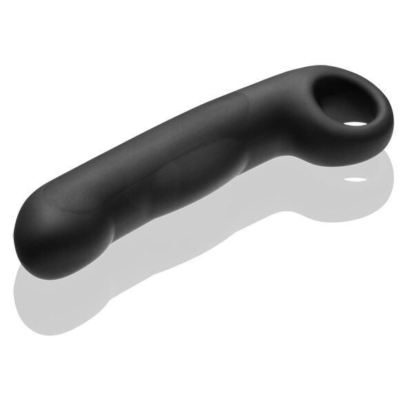 ELECTRASTIM - OVIDE SILICONEN ZWARTE DILDO