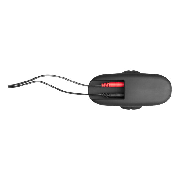 ELECTRASTIM - SILICONEN ZWARTE ROCKER BUTTPLUG MEDIUM