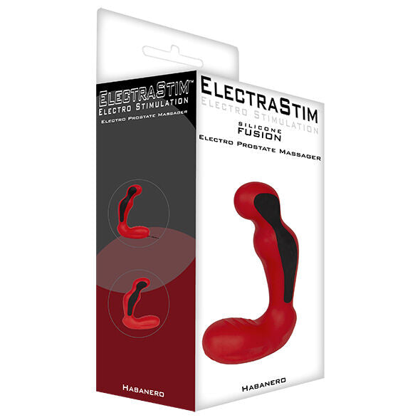 ELECTRASTIM - SILICONEN FUSION HABANERO PROSTAAT MASSAGER