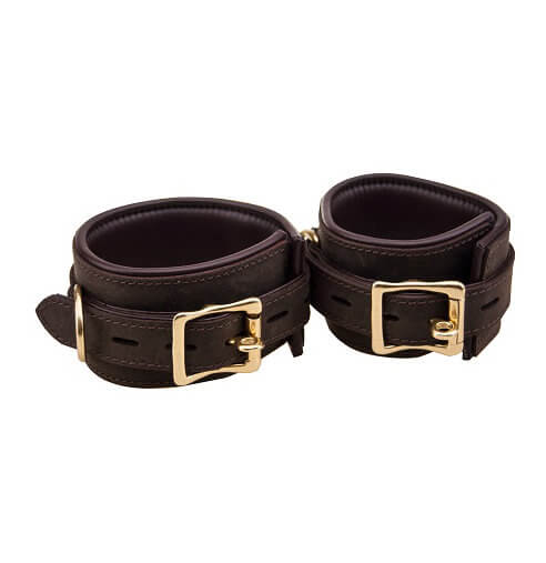 Enkelboeien Nubuck Leather Ankle Restraints