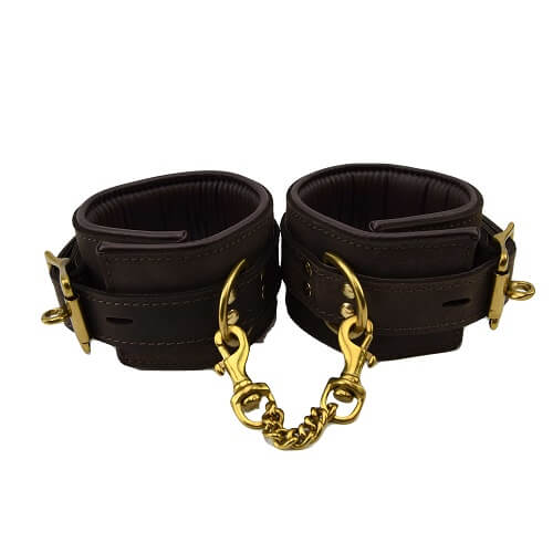 Enkelboeien Nubuck Leather Ankle Restraints