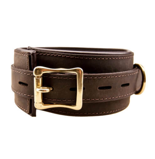 Halsband Nubuck Leather Collar