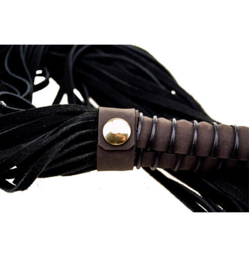 Zweep Nubuck Leather Flogger