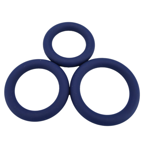 dikke siliconen cockringen, 3 stuks
