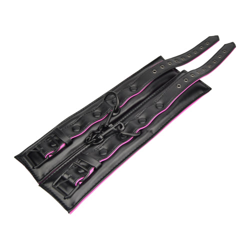 Enkelboeien roze en zwarte