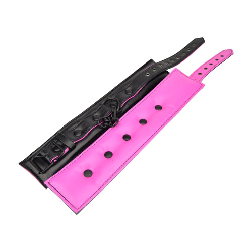 Enkelboeien roze en zwarte